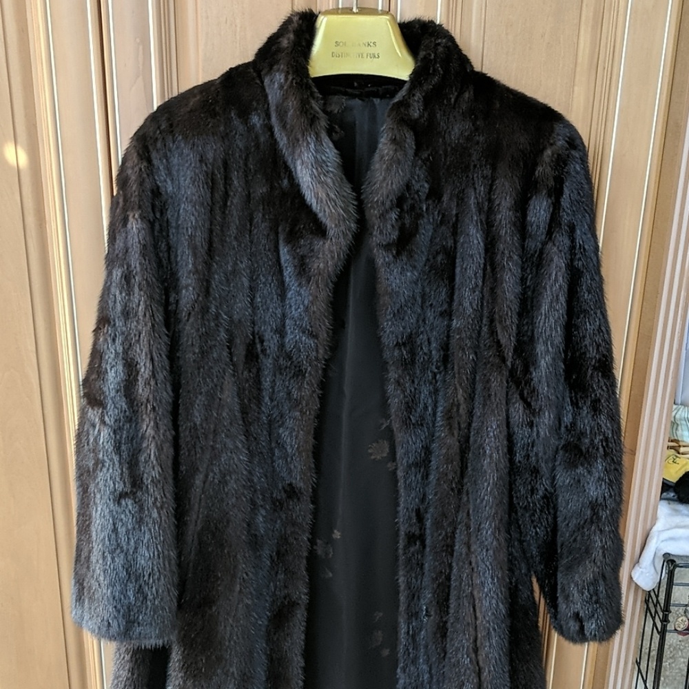 Genuine Vintage Mink Fur Coat